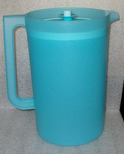 Tupperware Classic Sheer 1 Gal. Pitcher. Tropical Water/Sea Mist Seal by Tupperware